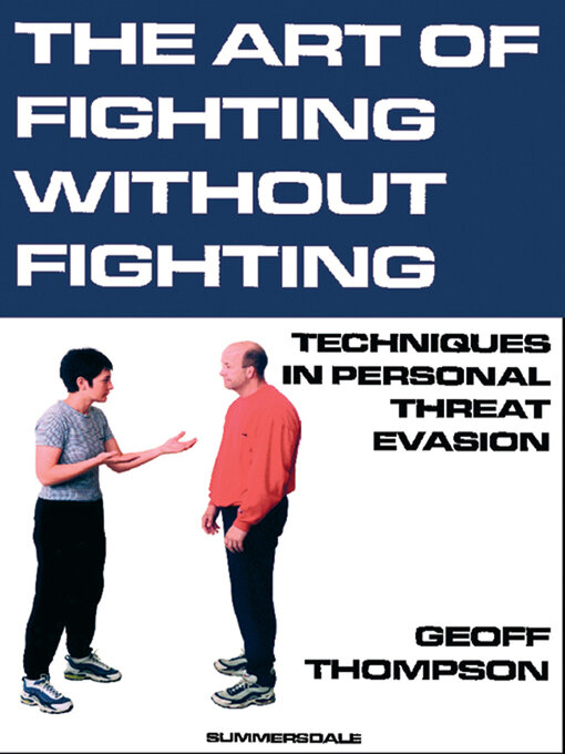 Without fighting. Self Defense Art. Geoff Thompson the Fence. Person Fighting phishing.